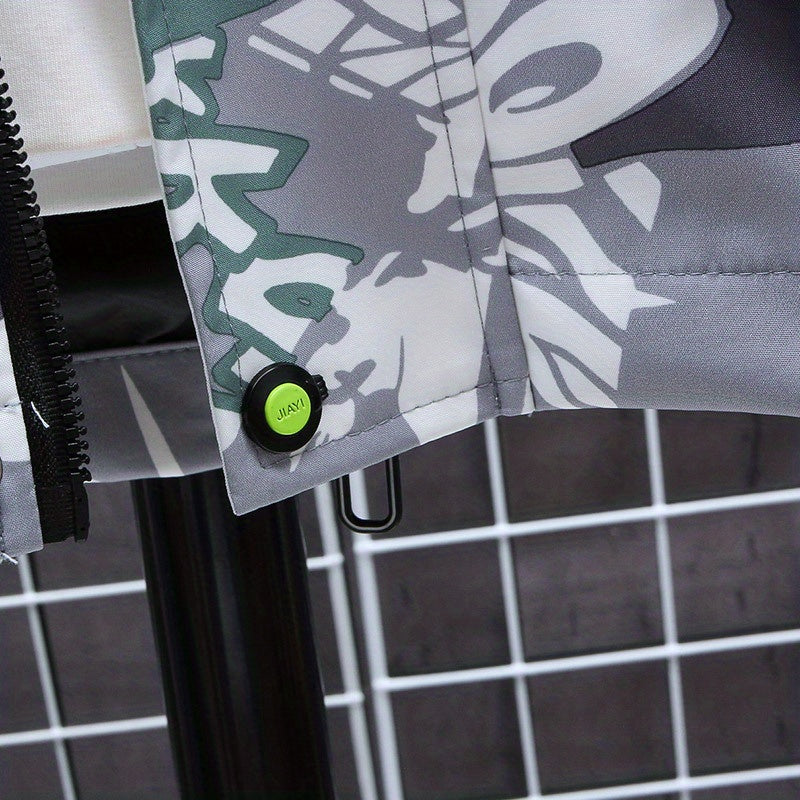 Eco Friendly Graffiti Windbreaker Jackets