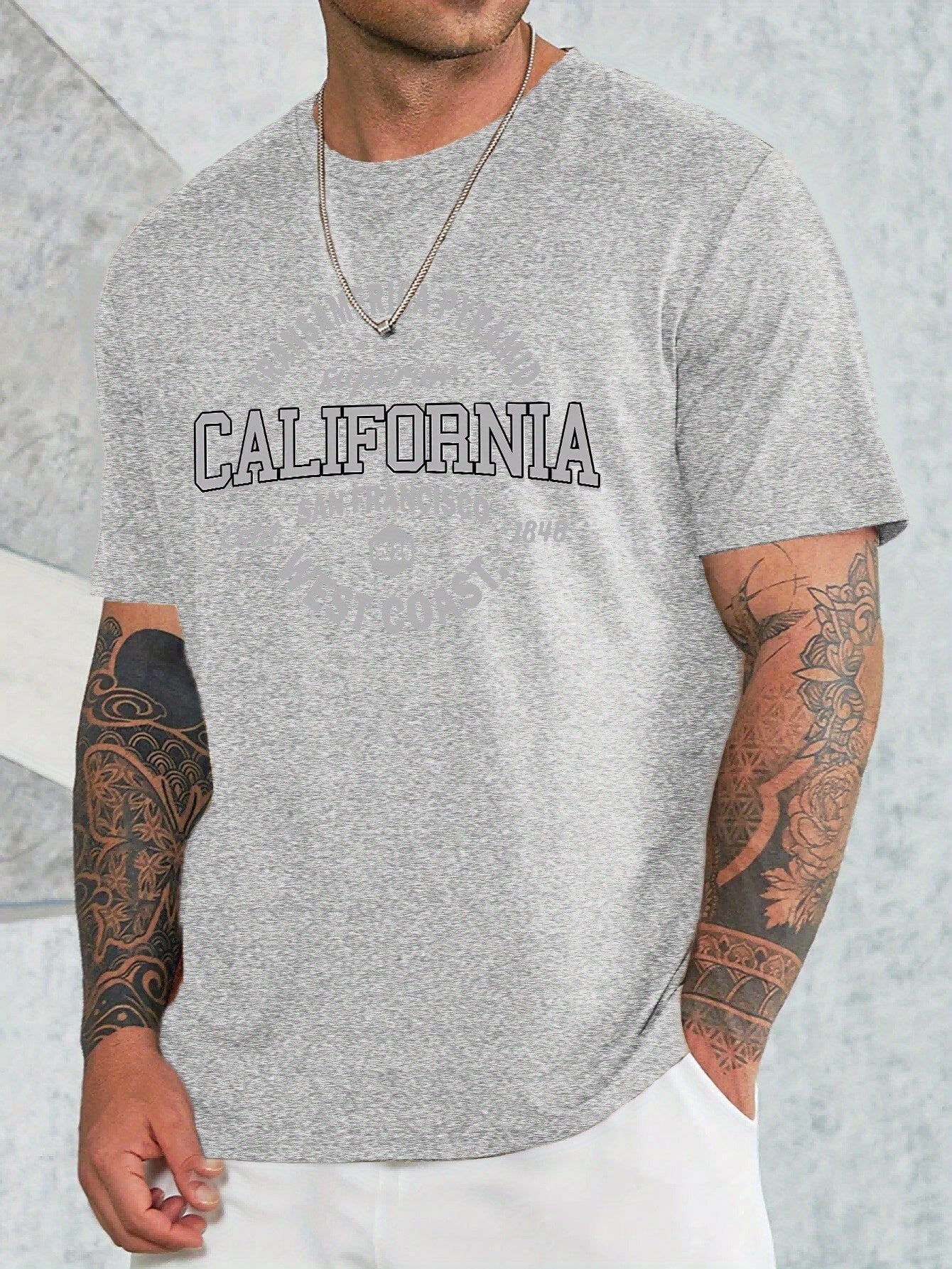 CALIFORNIA SF Print T-Shirts