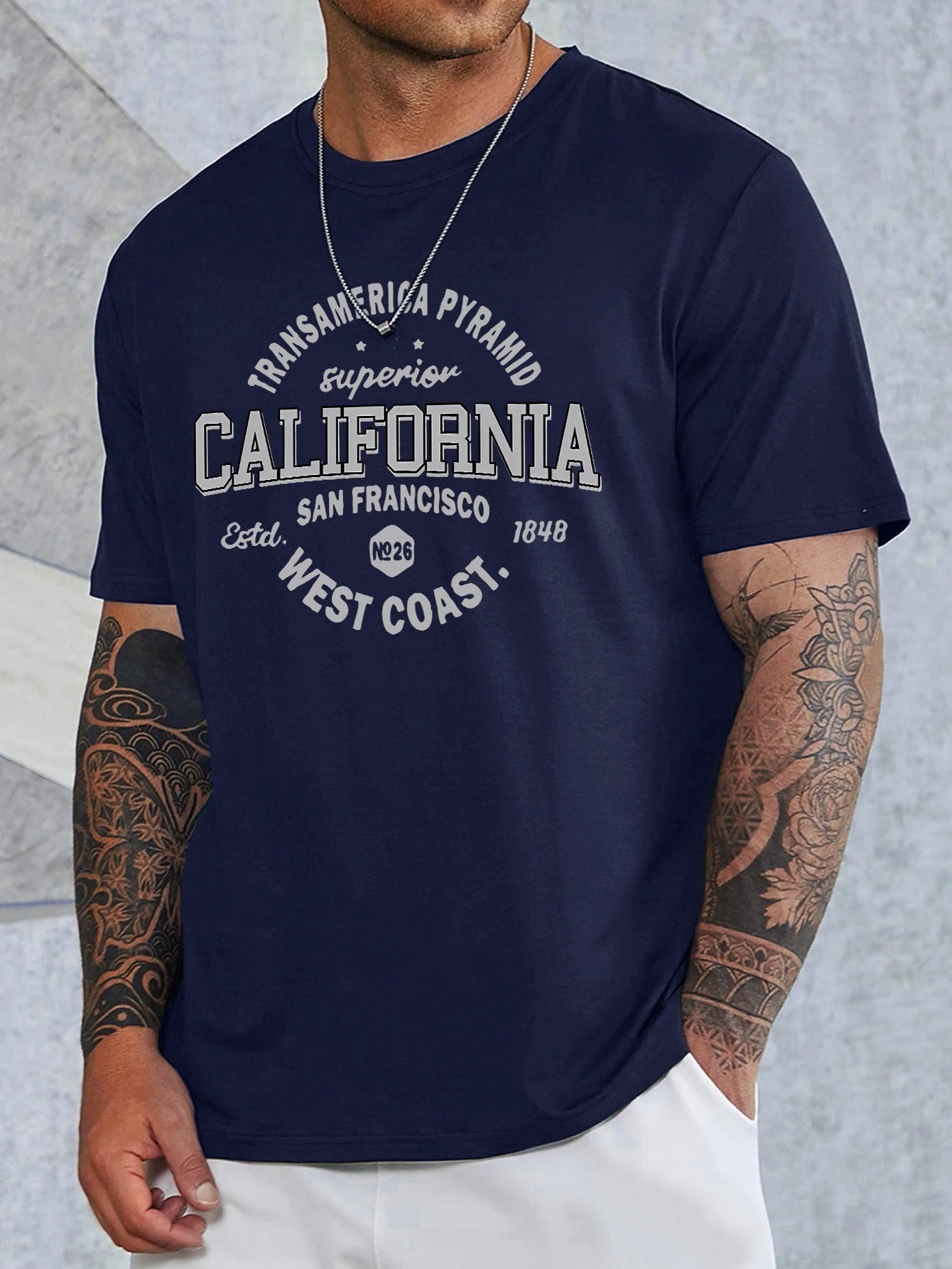 CALIFORNIA SF Print T-Shirts