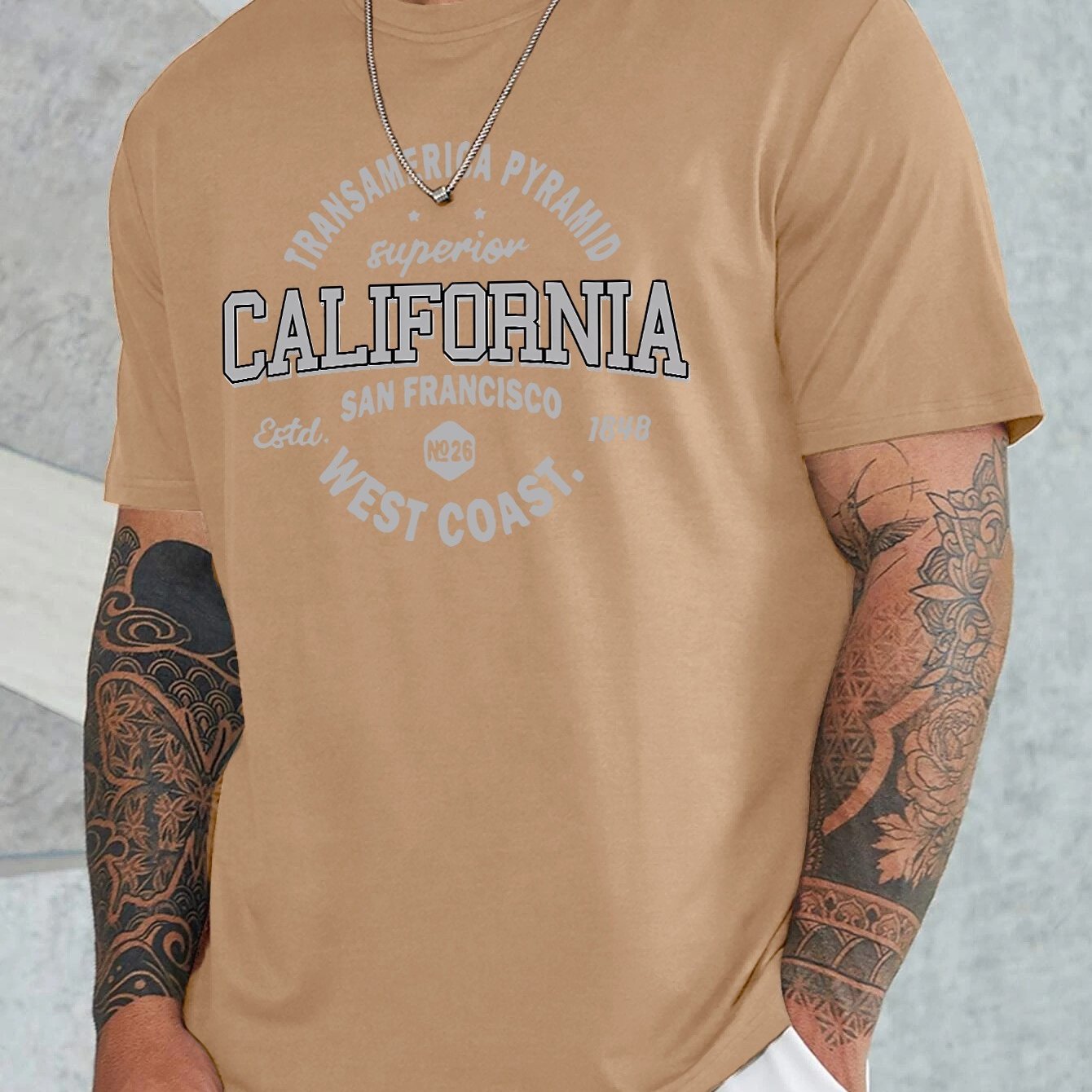 CALIFORNIA SF Print T-Shirts