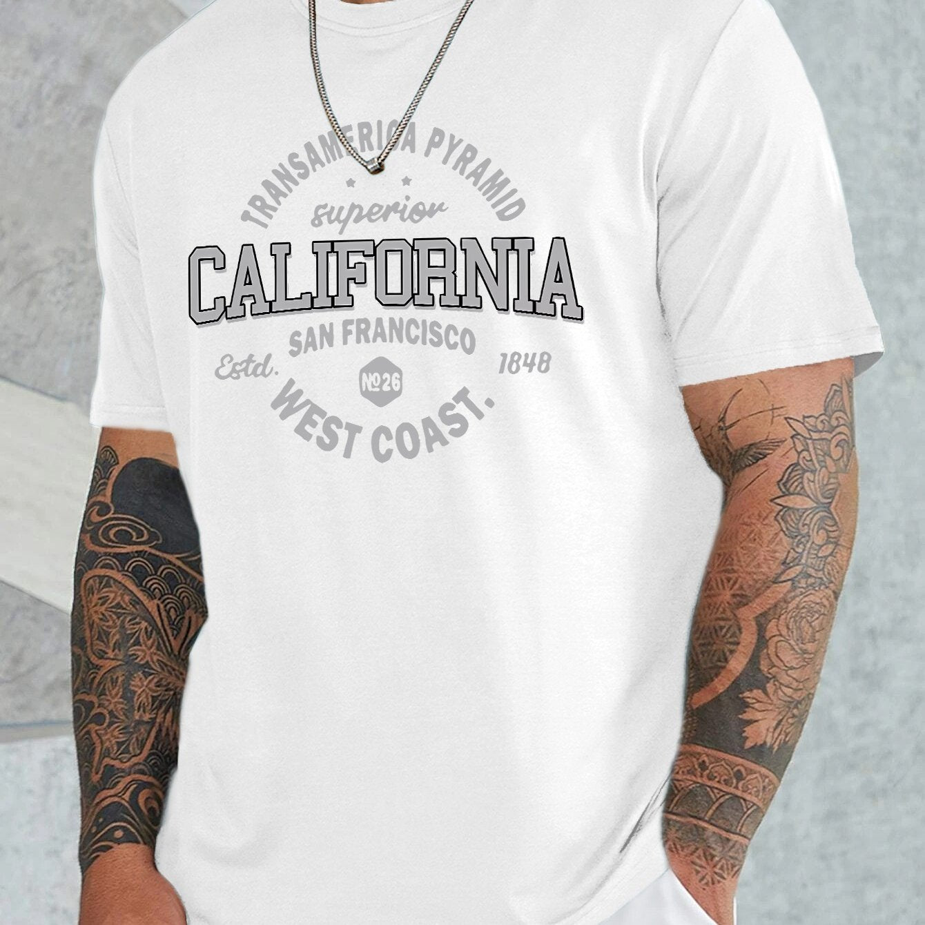 CALIFORNIA SF Print T-Shirts