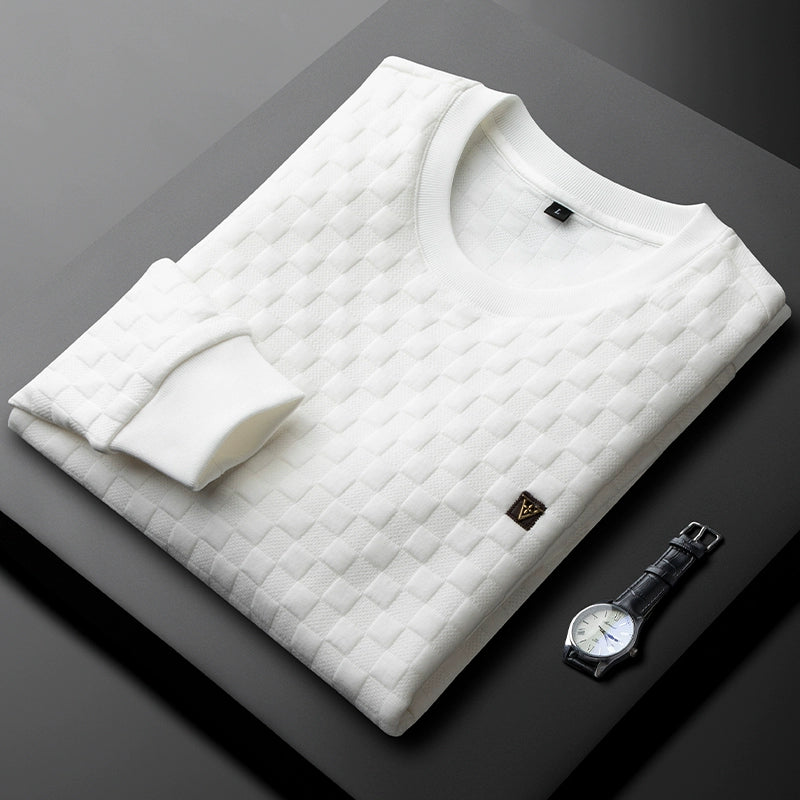 Heavy Light Luxury Autumn White Slim-Fit Trendy