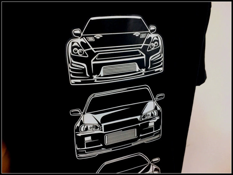 Japanese Style Nissan Modified Car T-shirt
