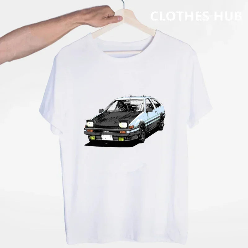 Initial D Fujiwara Drift Car Shirt