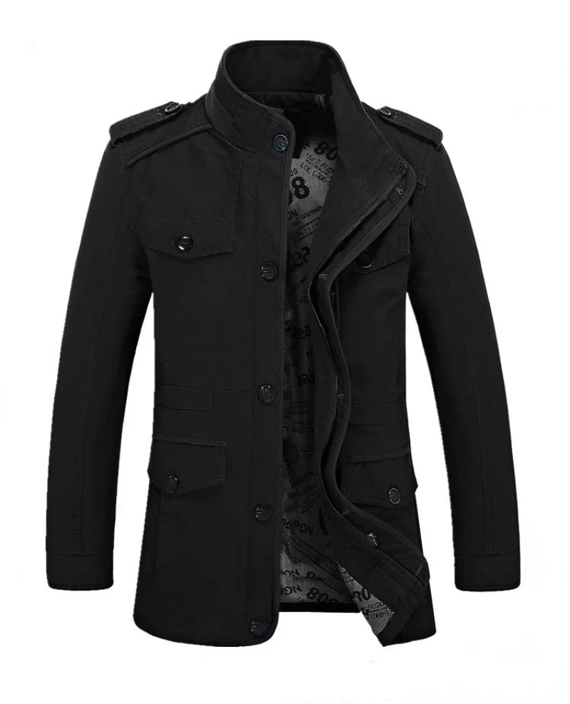 Men’s Cotton Trench Coat