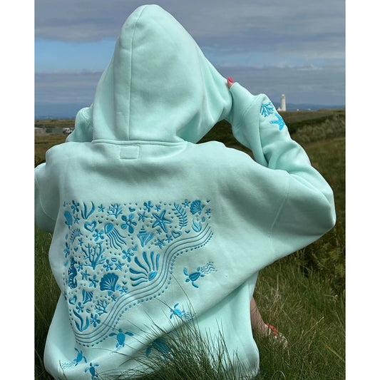 Y2K Oversized Combhasaki Graphic Hoodie for Girls