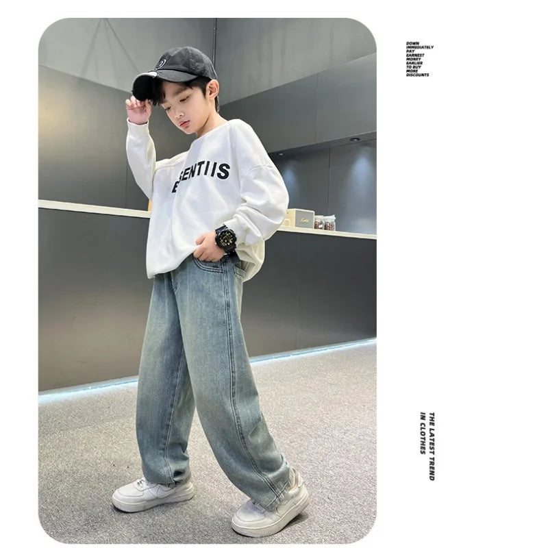 Denim Trousers Jeans Teenager