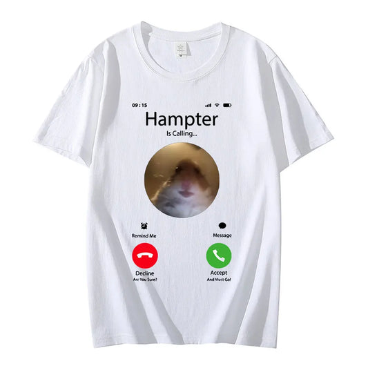Dank Meme Hampter Oversized Streetwear Tee