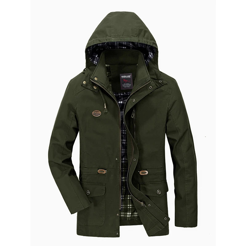 Casual Windproof Outdoor Multi-Pocket Jacket
