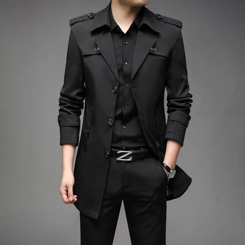 Spring Casual Windbreaker Outerwear Jacket