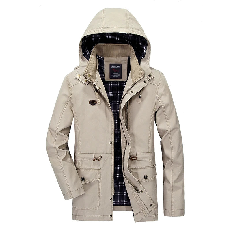 Casual Windproof Outdoor Multi-Pocket Jacket