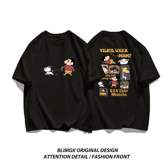 High-Quality Japanese Anime Graphic Cotton Tee