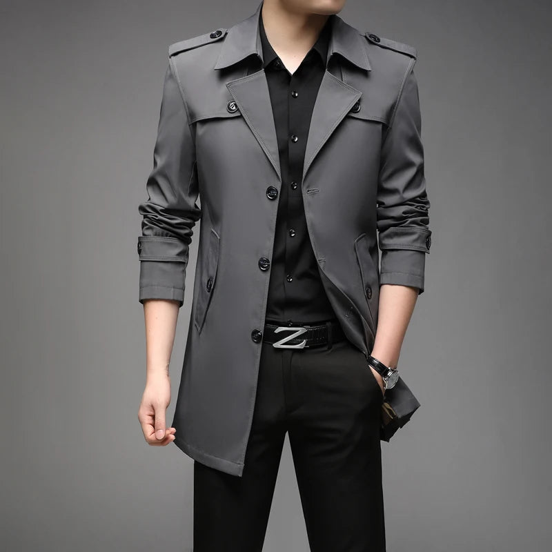Spring Casual Windbreaker Outerwear Jacket