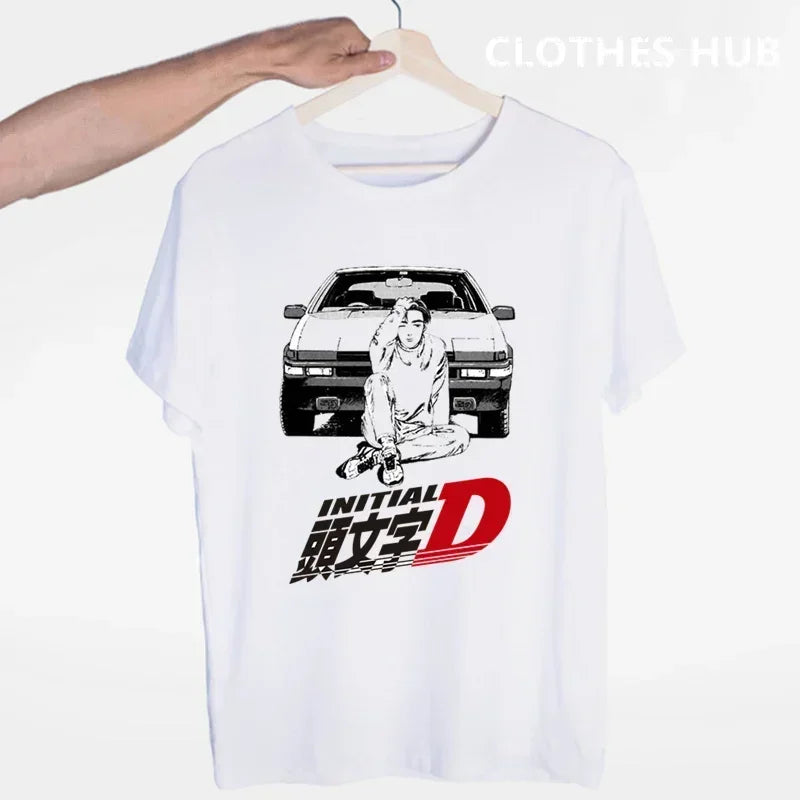 Initial D Fujiwara Drift Car Shirt