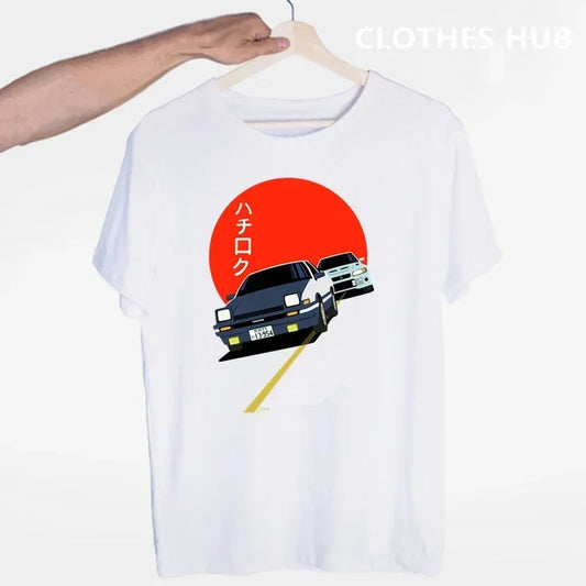 Initial D Fujiwara Drift Car Shirt