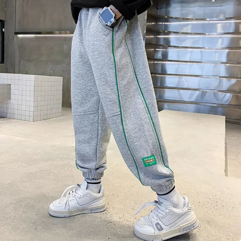 Sporty Drawstring Sweatpants Men