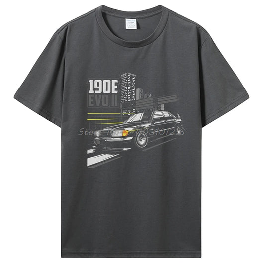 Mercedes 190E EVO Graphic Cotton T-shirt
