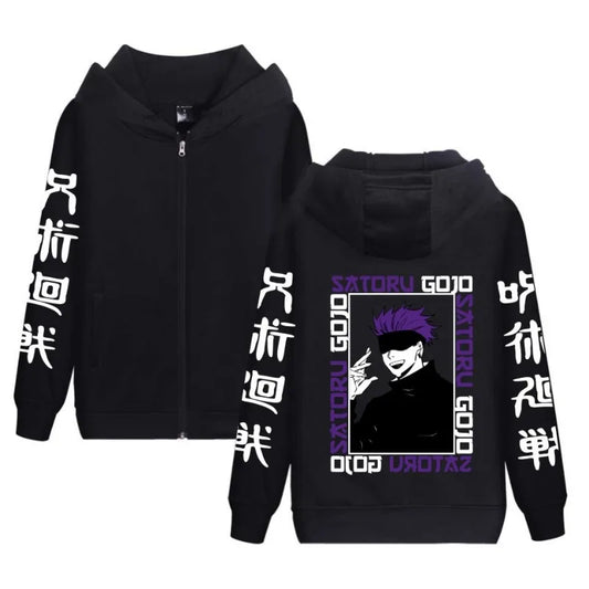 Jujutsu Kaisen Gojo Oversized Streetwear Hoodie