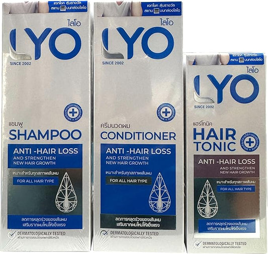 LYO Shampoo Conditioner Hair Tonic Treatment Hair Strengthen & Regrowth