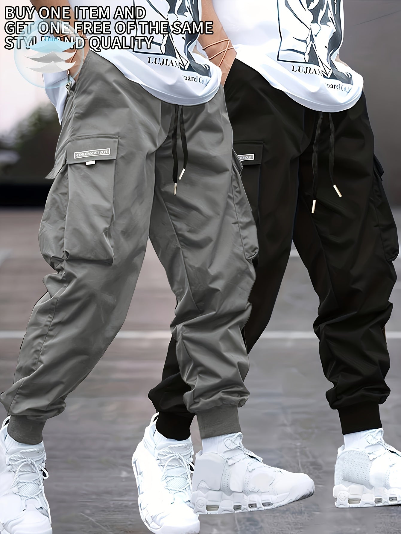 Men's Fashion Work Pants Two Pack