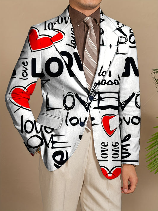 Stylish Fashion Blazer Love