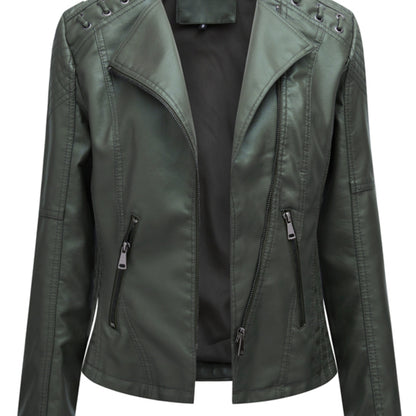 Fashion PU Leather Jacket