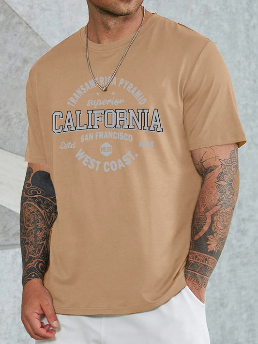CALIFORNIA SF Print T-Shirts
