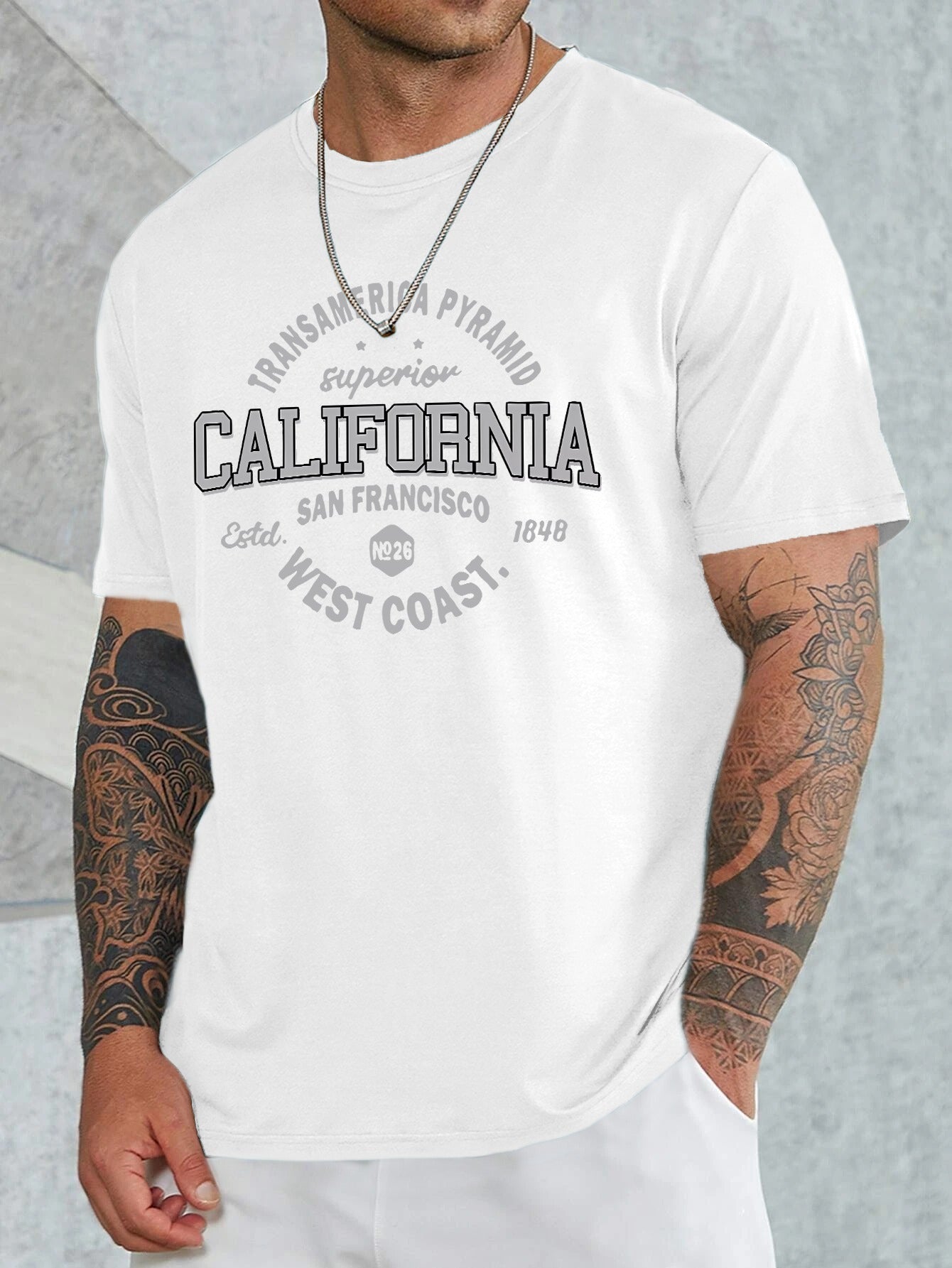 CALIFORNIA SF Print T-Shirts