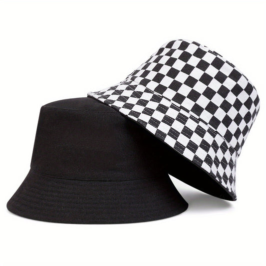 Fashion Double-Sided Bucket Hats