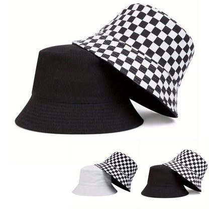 Fashion Double-Sided Bucket Hats
