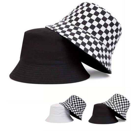 Fashion Double-Sided Bucket Hats