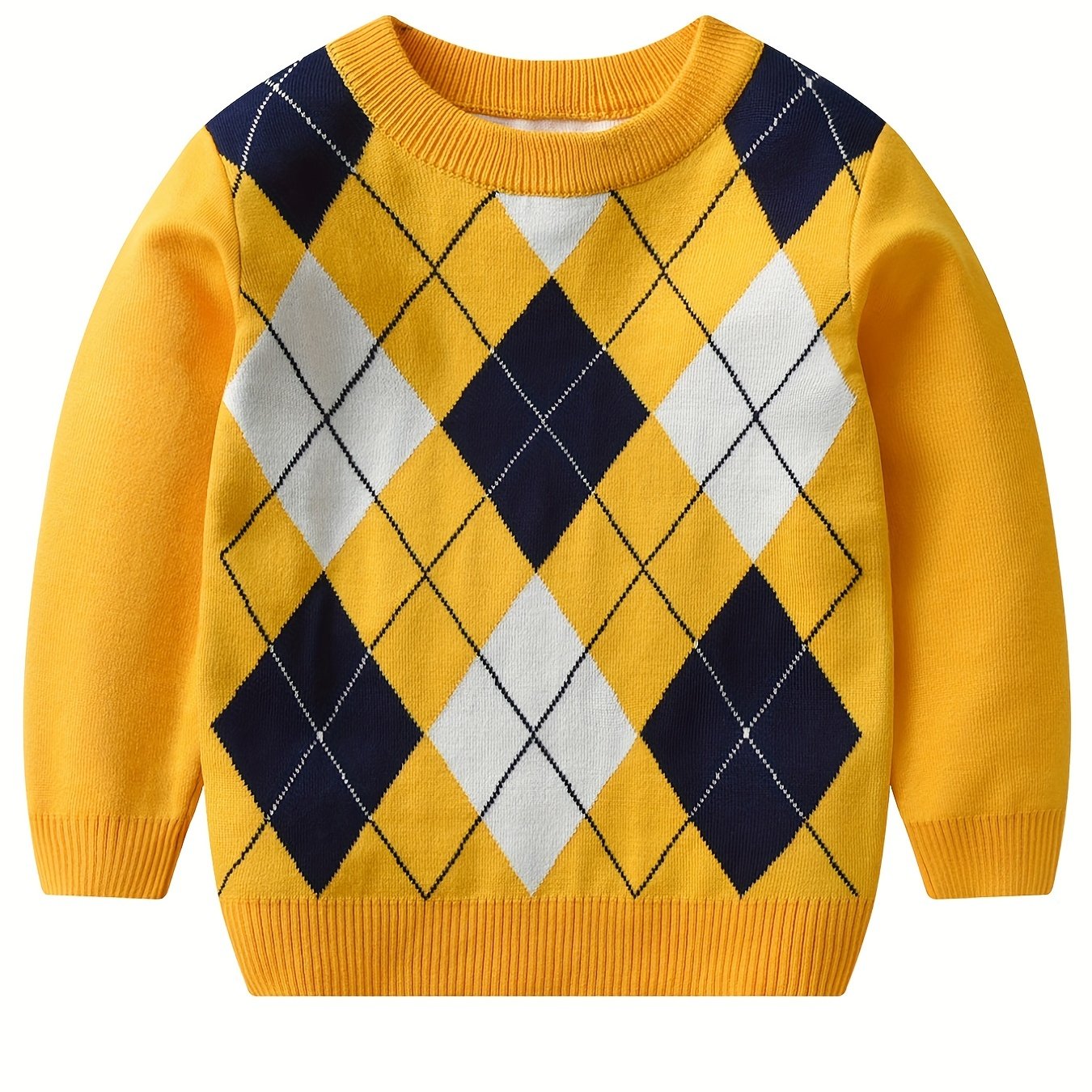 Capy Kids Argyle Pullover
