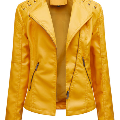 Fashion PU Leather Jacket