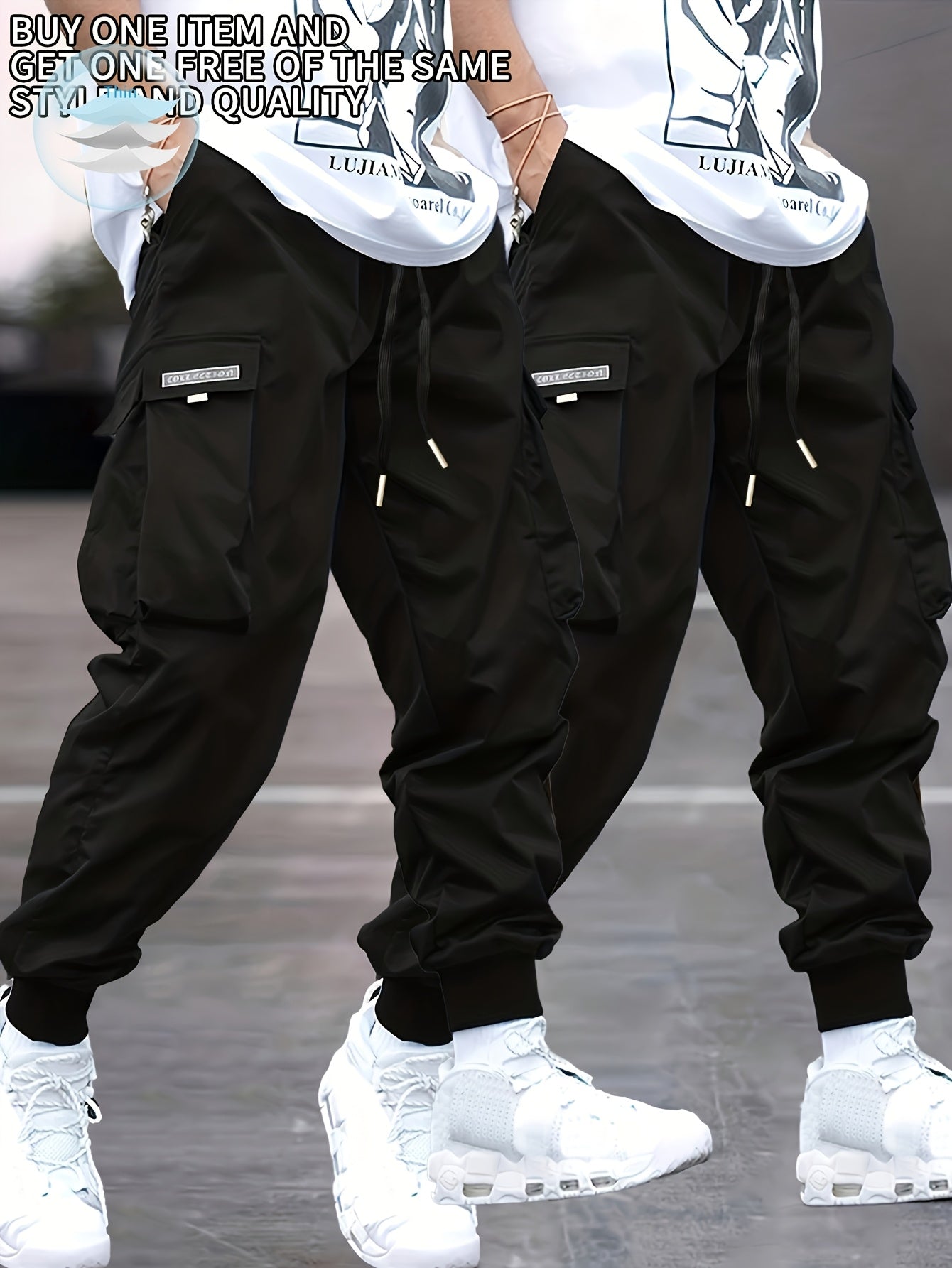 Men's Fashion Work Pants Two Pack