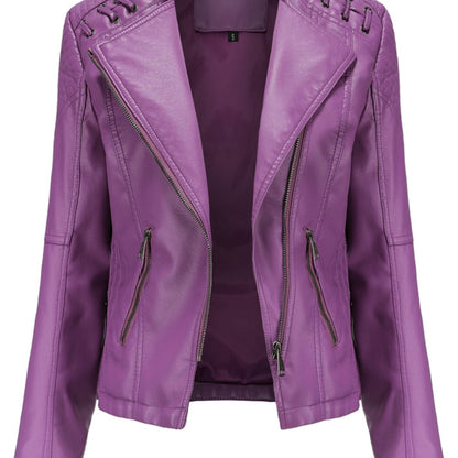 Fashion PU Leather Jacket