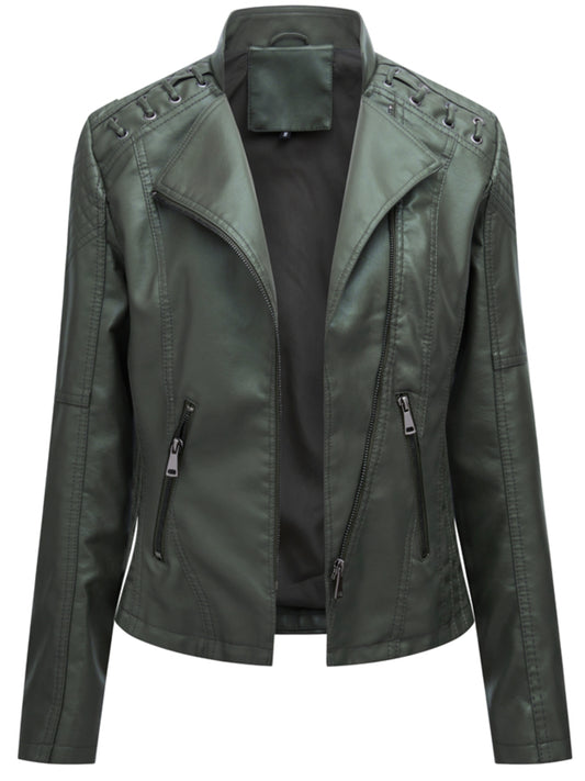 Fashion PU Leather Jacket