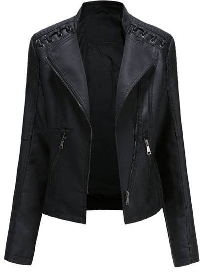 Fashion PU Leather Jacket