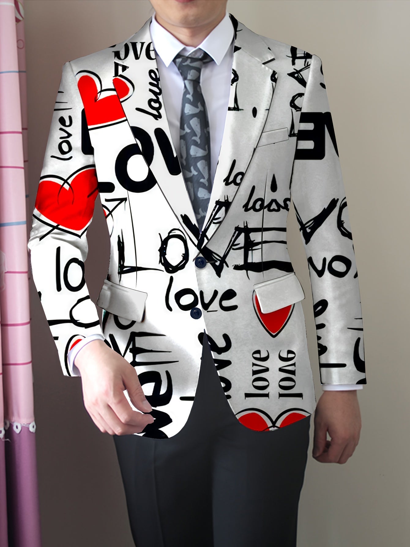 Stylish Fashion Blazer Love