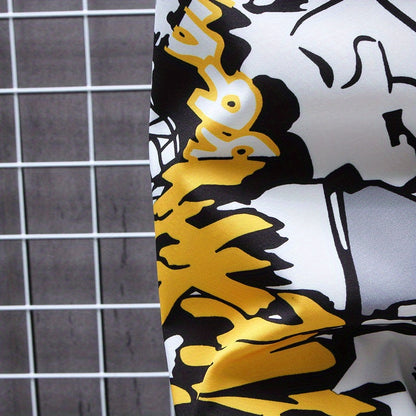 Eco Friendly Graffiti Windbreaker Jackets