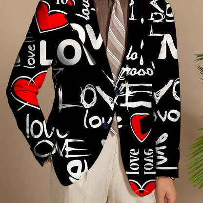 Stylish Fashion Blazer Love