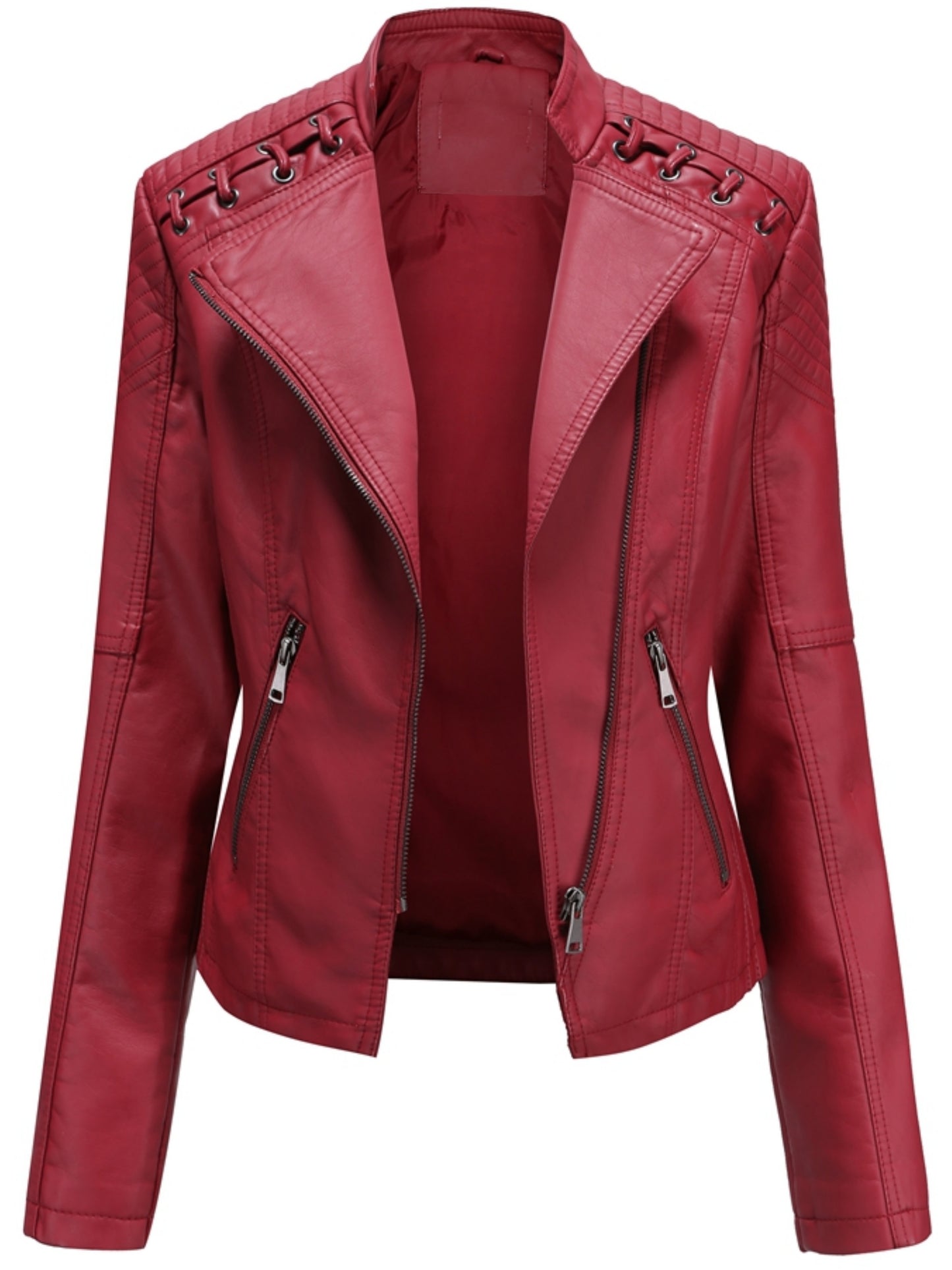 Fashion PU Leather Jacket