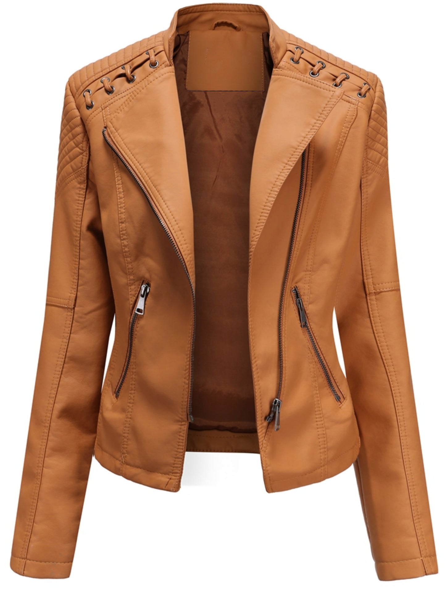 Fashion PU Leather Jacket