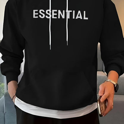 ESSENTIAL Hooded Sweatshirt Pullover Casual