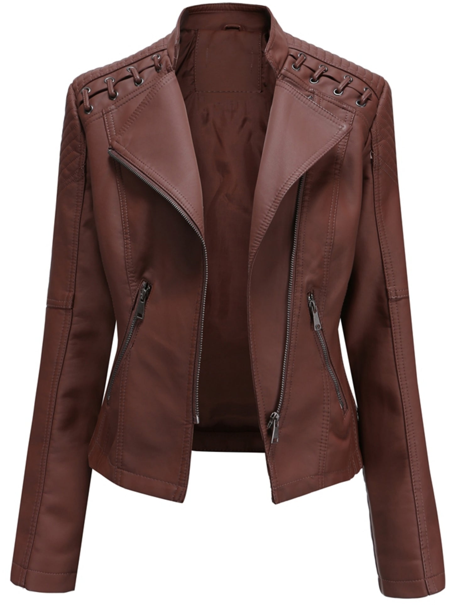 Fashion PU Leather Jacket