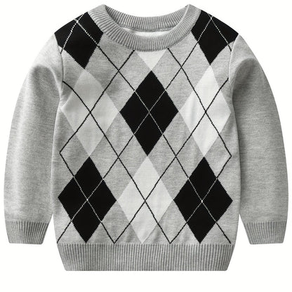 Capy Kids Argyle Pullover