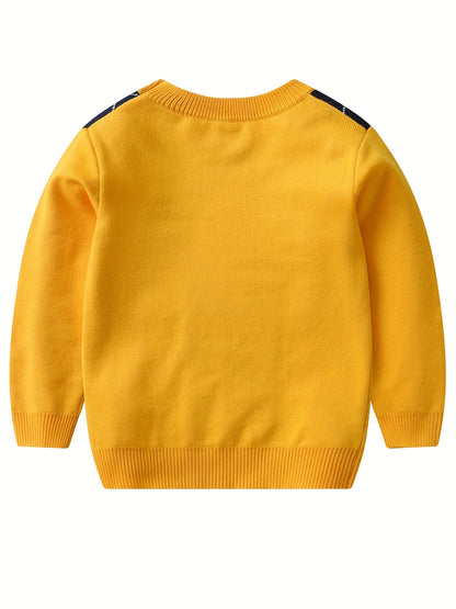 Capy Kids Argyle Pullover