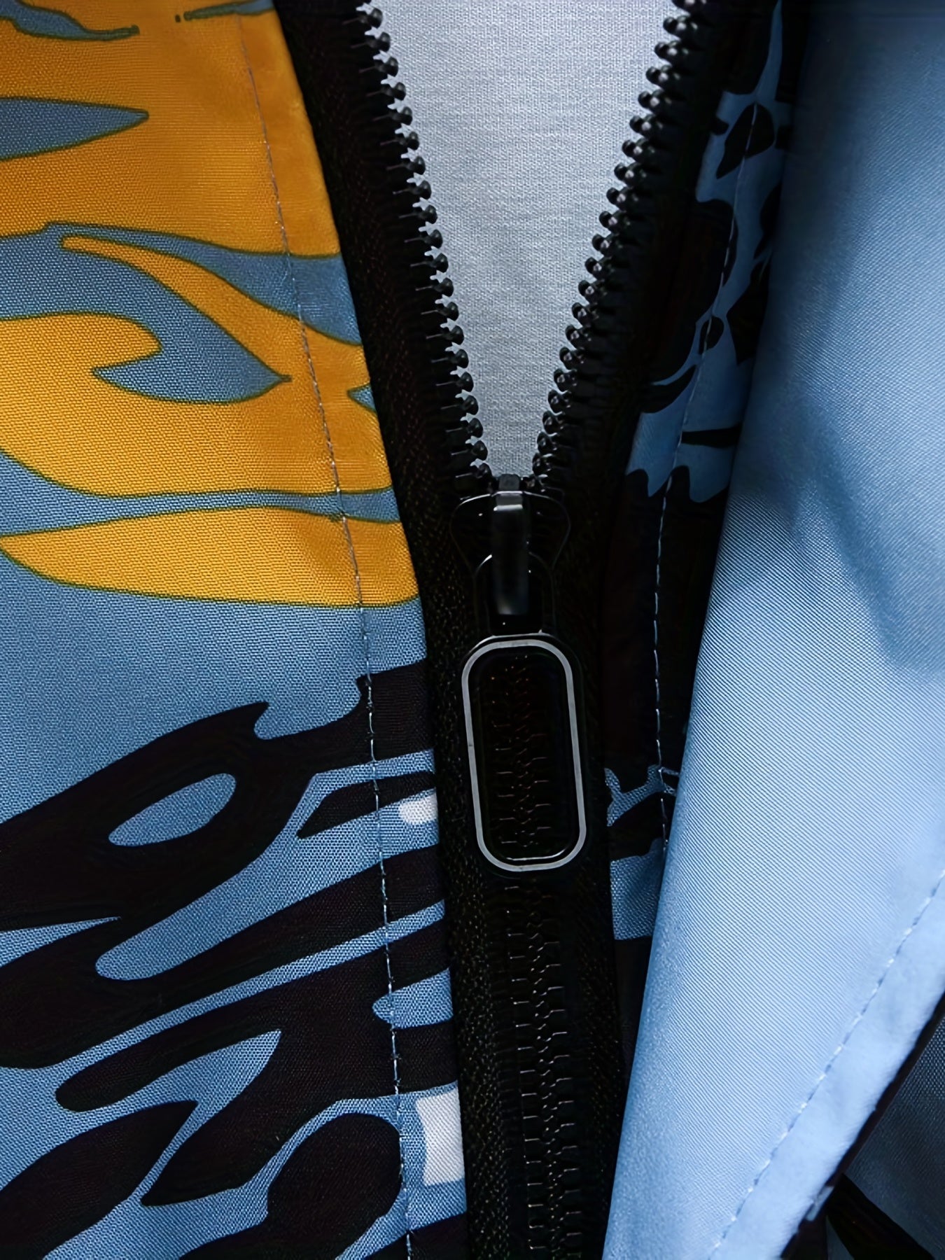 Eco Friendly Graffiti Windbreaker Jackets
