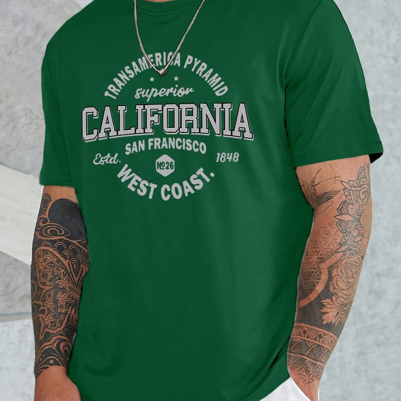 CALIFORNIA SF Print T-Shirts