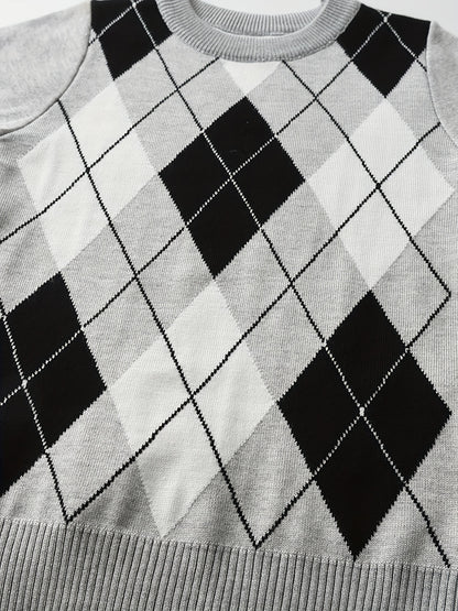 Capy Kids Argyle Pullover