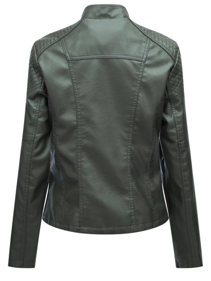 Fashion PU Leather Jacket